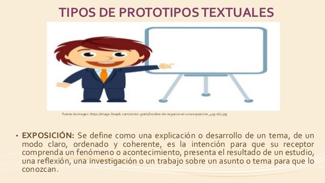 Qué son los prototipos textuales