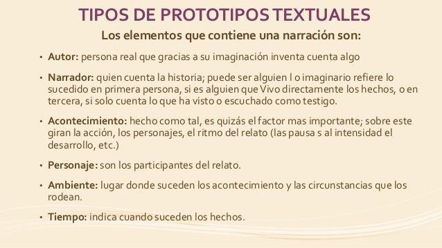 Qué son los prototipos textuales