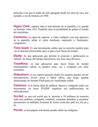 Qué son y cómo se usan