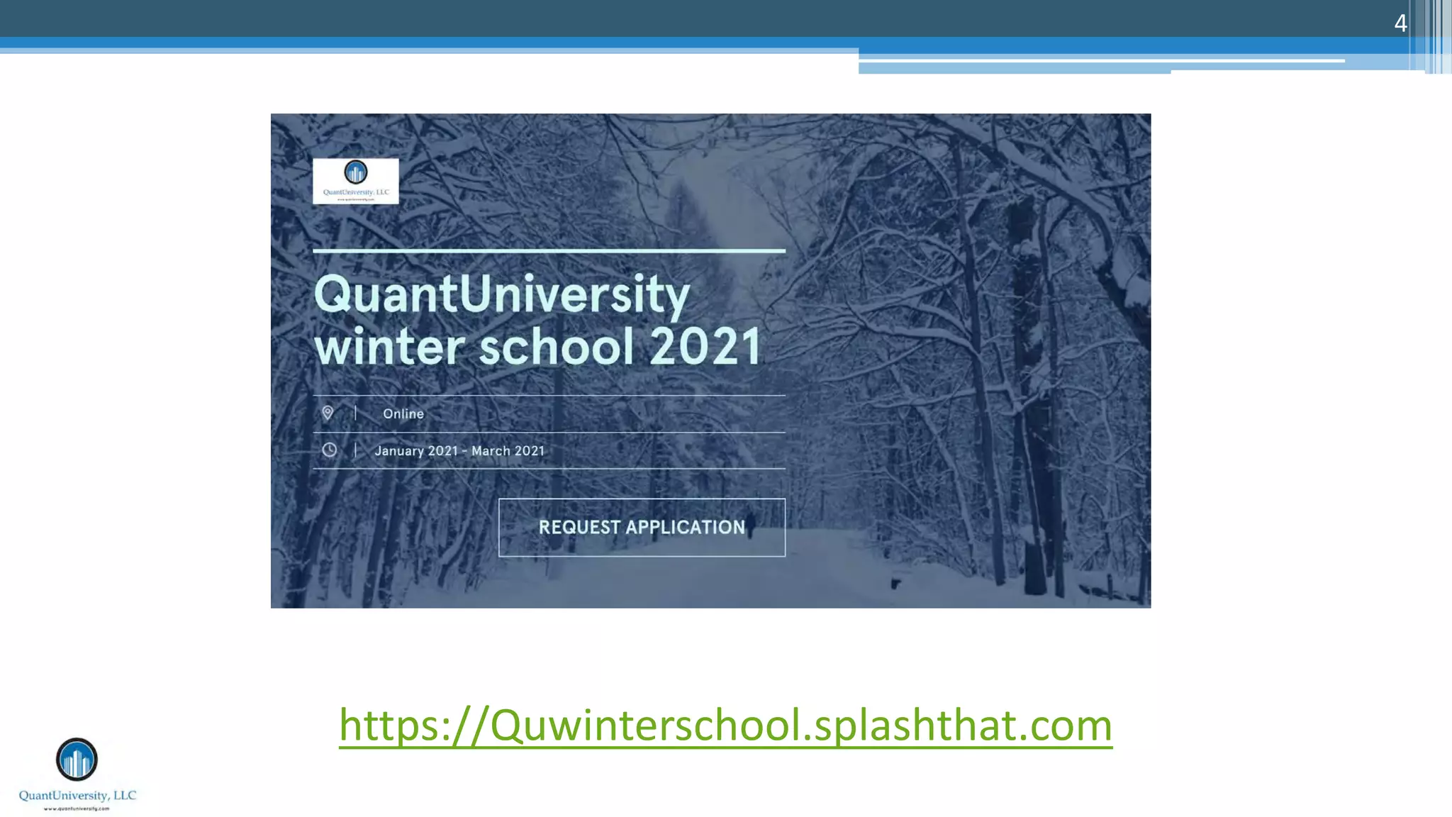 4
https://Quwinterschool.splashthat.com
 