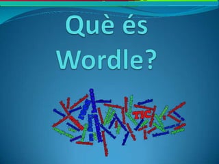 Què és wordle
