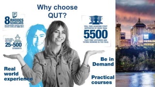 Why choose
QUT?
 