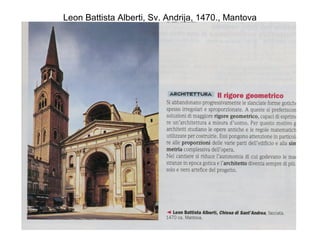Leon Battista Alberti, Sv. Andrija, 1470., Mantova
 
