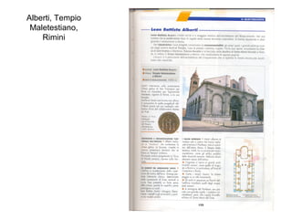Alberti, Tempio
Maletestiano,
Rimini
 