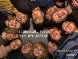 strategically social. plan. engage. act.