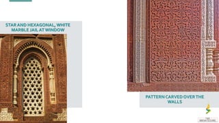 STAR AND HEXAGONAL,WHITE
MARBLE JAIL ATWINDOW
PATTERN CARVED OVERTHE
WALLS
 
