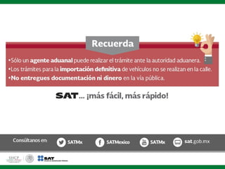 ¿Qué vehículos pueden importarse?