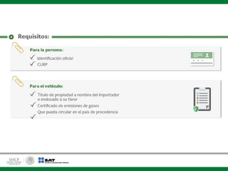 ¿Qué vehículos pueden importarse?