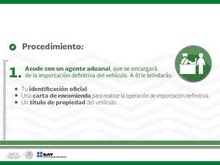 ¿Qué vehículos pueden importarse?