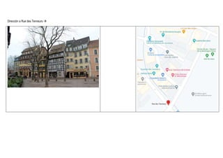 De vuelta en la Gran Rue: Calle transversal Augustins ver Manneken-Pis de Colmar y la Tienda Au Vieux Pignon: Tienda abier...