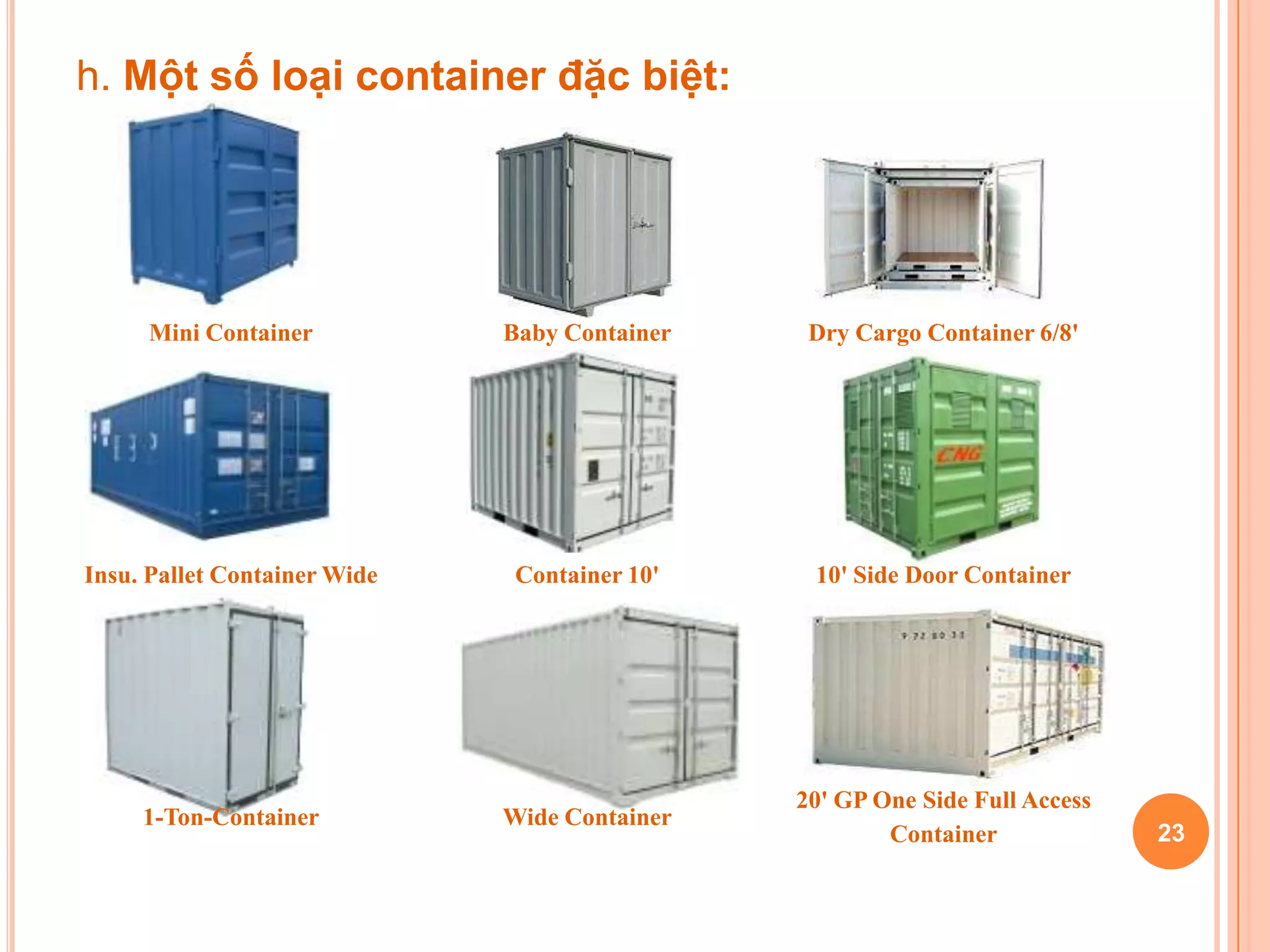 Quy cach container | PPTX