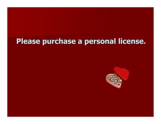 Please purchase a personal license.Please purchase a personal license.
 