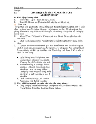 Cách sử dụng Style in trong Indesign  Đồ họa lập trình