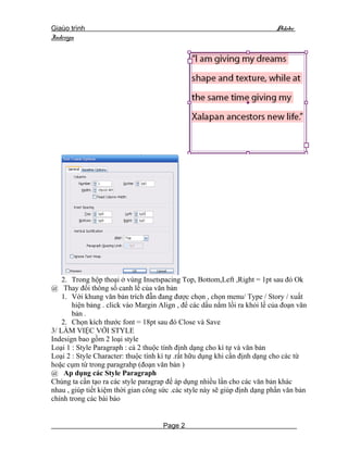 Cách thêm số trang trong Adobe InDesign  Downloadvn