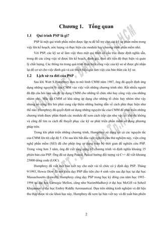 Quy trinh phat trien phan mem ca nhan (psp) va ung dung | PDF