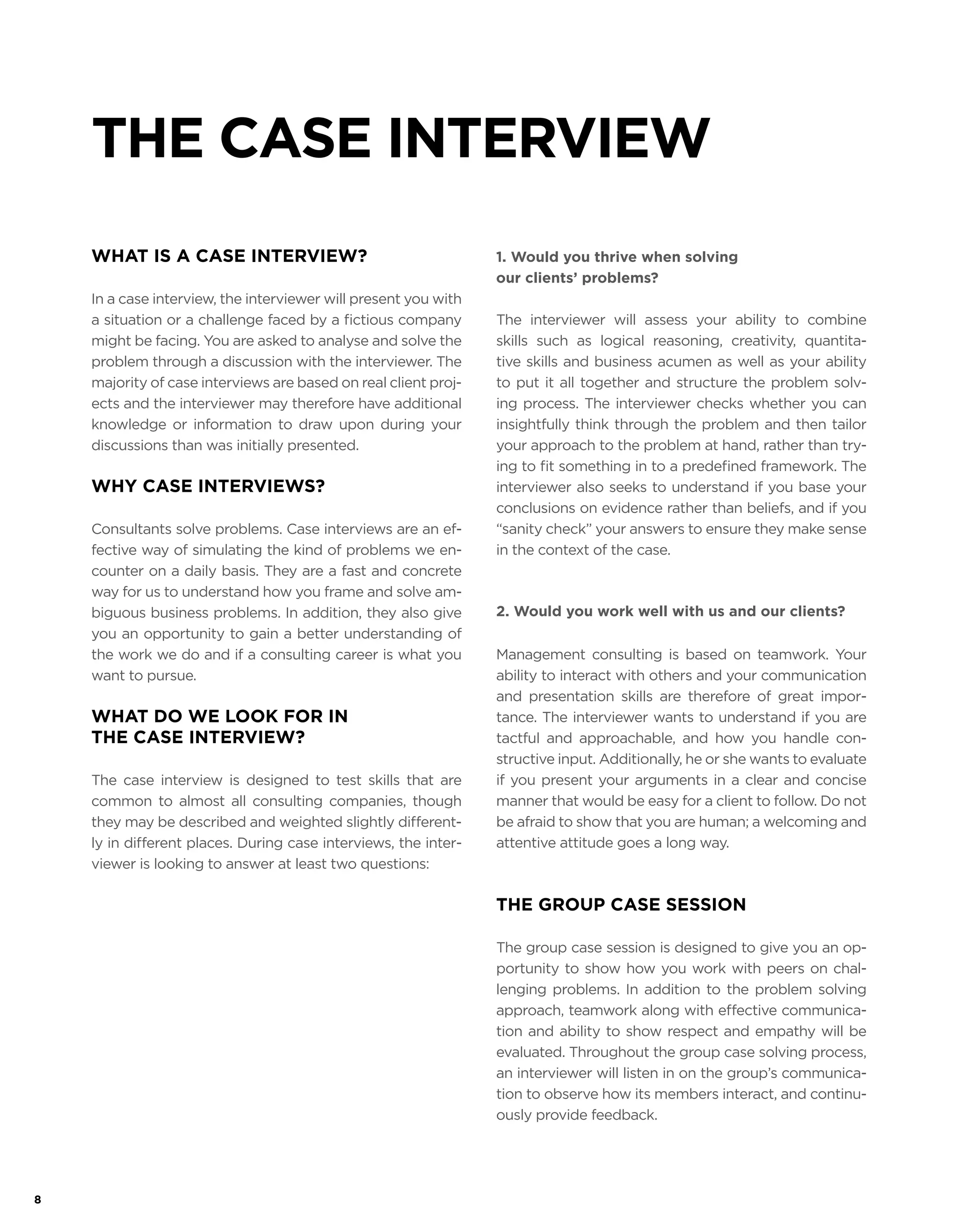 Qvartz Case Interview Handbook