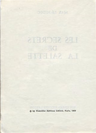 @ by Nouvelles Editions Latines, Paris, 1969
 