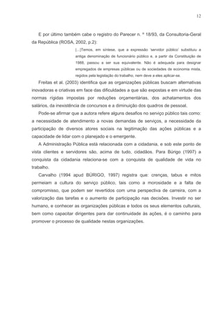 Qvt Em Organizacoes Publicas