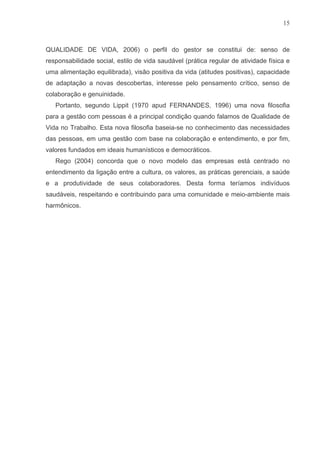 Qvt Em Organizacoes Publicas