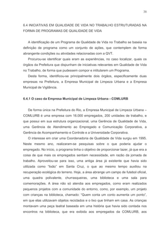 Qvt Em Organizacoes Publicas