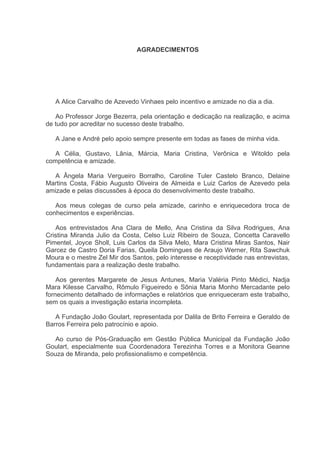 Qvt Em Organizacoes Publicas