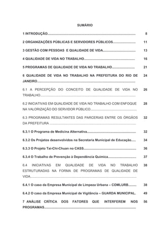 Qvt Em Organizacoes Publicas