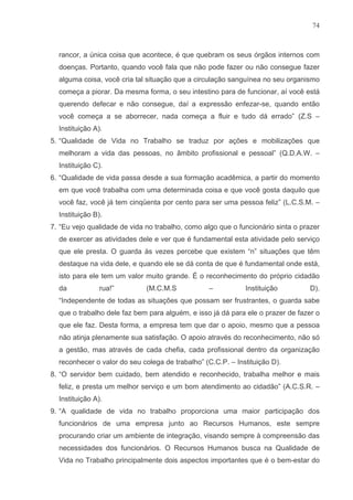 Qvt Em Organizacoes Publicas