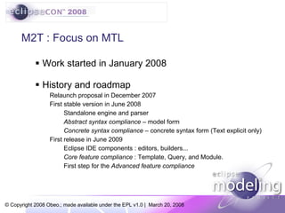 QVT & MTL In Eclipse