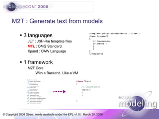 QVT & MTL In Eclipse