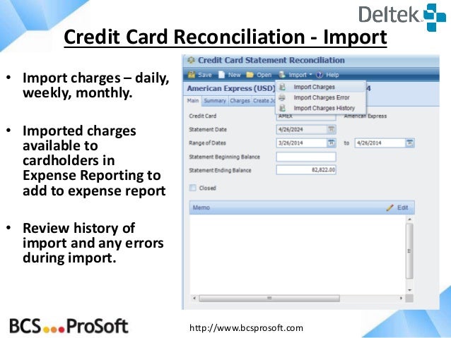 credit card reconciliation template