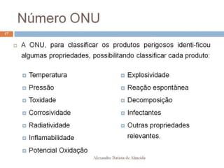 Aula 207   transporte - classes de risco