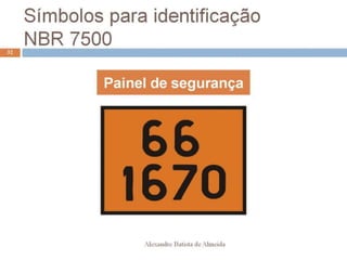 Aula 207   transporte - classes de risco