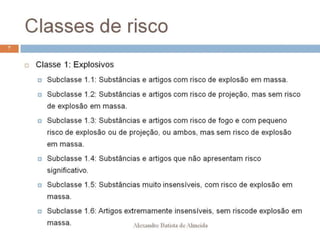 Aula 207   transporte - classes de risco