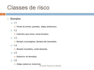 Aula 207   transporte - classes de risco