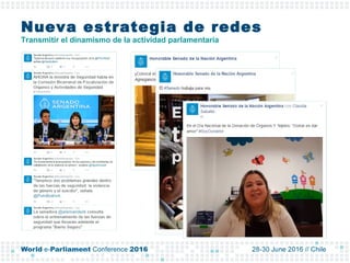 Day 2: Recent developments in parliamentary websites, Ms. Constanza Sozzani, Coordinator Web Content, and Ms. Patricia Vaca, Sub-Director, Content, Senate, Argentina