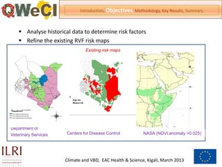 Mapping the distribution of potential Rift Valley fever hotspots in East Africa