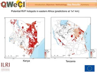 Mapping the distribution of potential Rift Valley fever hotspots in East Africa