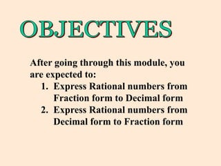 Q Week 5 - CHANGING FRACTION TO DECIMAL AND VICE VERSA.pptx