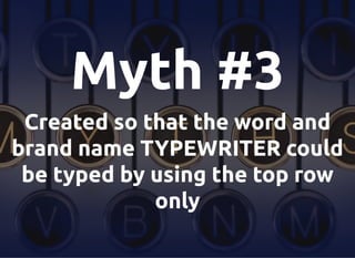 QWERTY or DVORAK? Debunking the Keyboard Layout Myths | PPT
