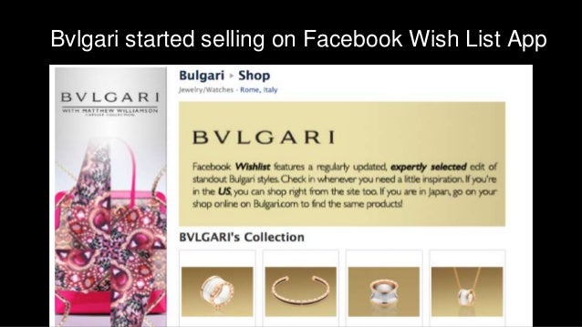 bvlgari jewelry facebook