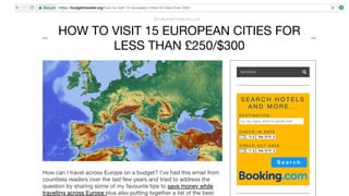 How I fell in love with hostels ( and you might too )