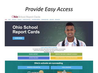 41
41
Provide Easy Access
41
 