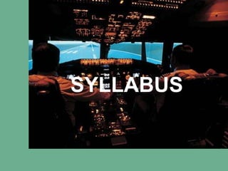 SYLLABUS
 