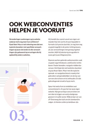 Conversion rate optimisation