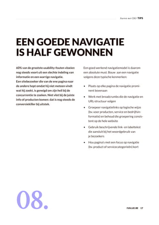 Conversion rate optimisation