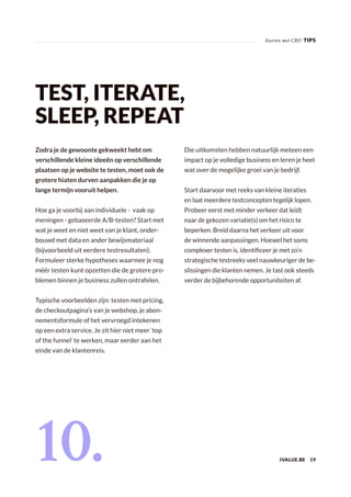 Conversion rate optimisation