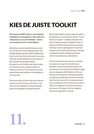 Conversion rate optimisation