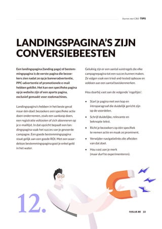 Conversion rate optimisation