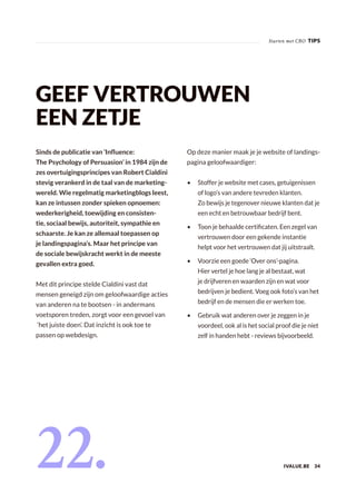 Conversion rate optimisation