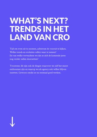 Conversion rate optimisation